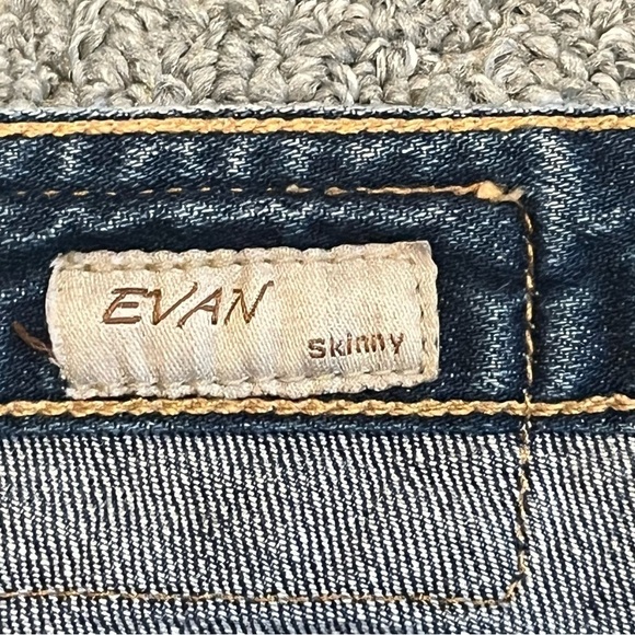 Big Star Jeans Womens 28 Blue Evan Skinny Capri Denim Cropped USA Stretch - Picture 4 of 12